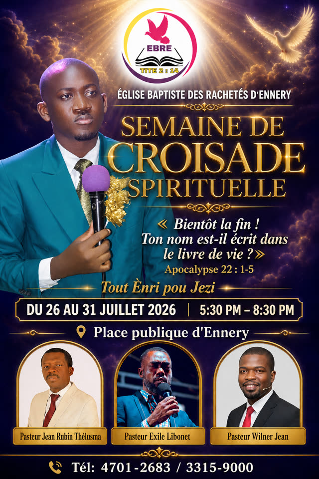 Church conference flyer designed by Bldscale