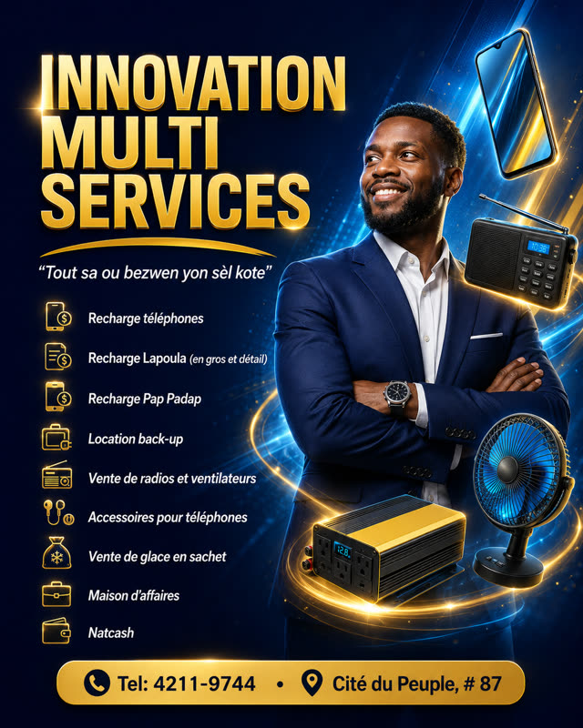 Tech services flyer