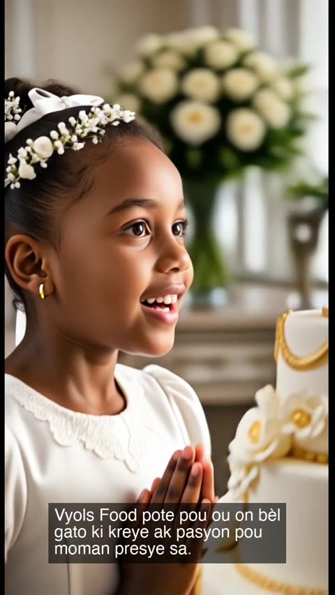 Poster frame from a cakes and catering promo video